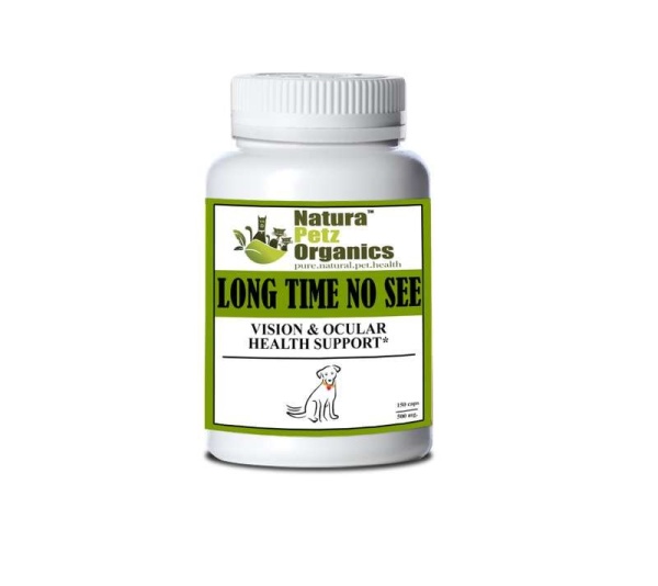 Long Time No See Max* Capsules - Vision & Ocular Health Support In Dogs And Cats* - DOG 150 Caps - 500 mg.