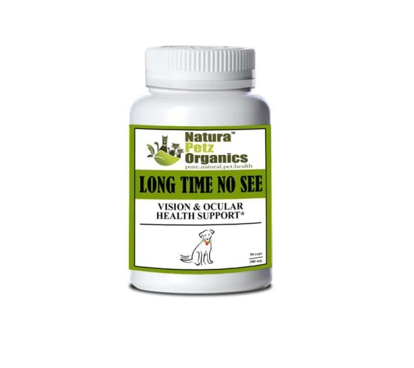Long Time No See Max* Capsules - Vision & Ocular Health Support In Dogs And Cats* - DOG 90 Caps - 500 mg.
