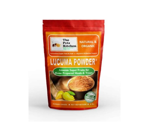 Lucuma Powder - Glycemic Glucose & Digestive Support*  Antioxidant Usda Organic Super Food & Fruit The Petz Kitchen - 4 Oz
