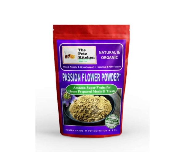 Passion Flower - Mood Anxiety Stress Sedative & Pain Support* - The Petz Kitchen - 8 Oz