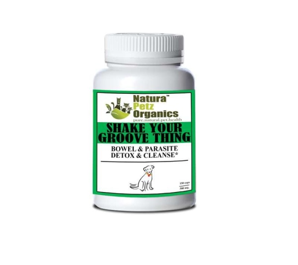 Shake Your Groove Thing - Bowel & Parasite Detox & Cleanse* - DOG/ 150 caps / 500 mg