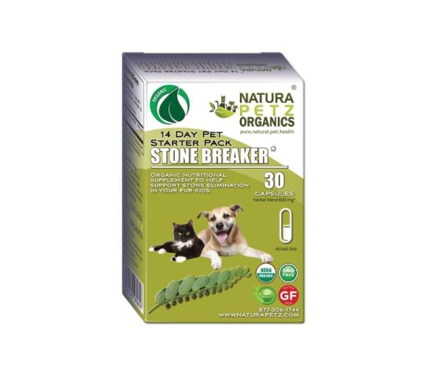 Stone Breaker Starter Pack For Dogs & Cats * - Cat Capsules / Size 3 / Turkey Flavoring