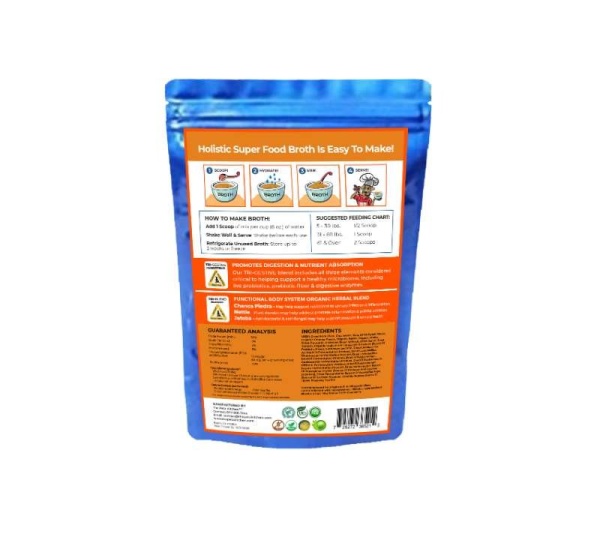 Super Food Broth Urinary Tract Health Support* The Petz Kitchen Dogs Cats - 4.5 Oz.