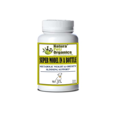 Super Model In A Bottle - Metabolic Weight & Obesity Slimming Support* Adult & Senior Pets* - DOG / 90 caps / 500 mg