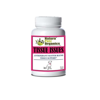 Tissue Issues* Antioxidant Master Blend Tissue Support For Dogs & Cats* - Dogs 500 mg / 250 caps Size 1