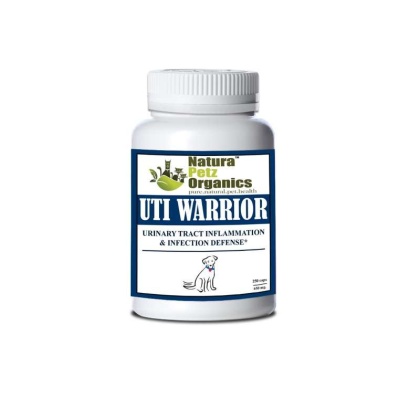 Uti Warrior Max* Urinary Tract Inflammation & Infection Support* Dogs Cats - DOG 650 mg. / 250 Caps Size 1 Caps