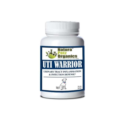 Uti Warrior Max* Urinary Tract Inflammation & Infection Support* Dogs Cats - DOG 650 mg. / 90 Caps Size 1 Caps