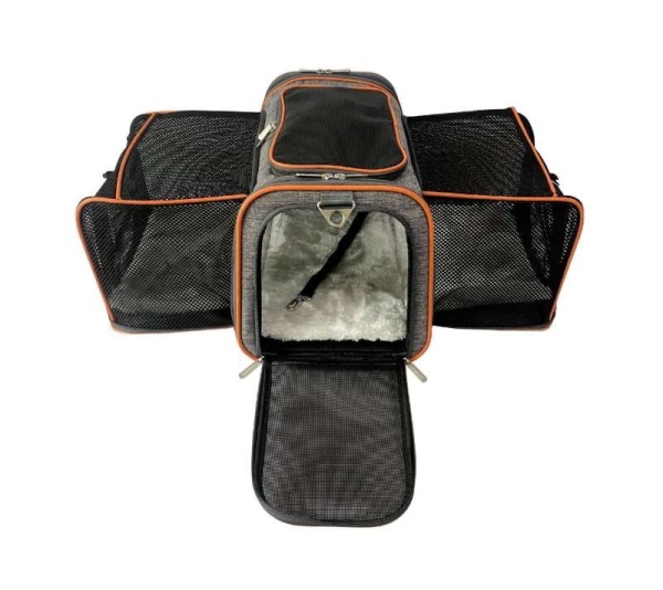 Mr. Peanut's Diamond Series Double Expandable Pet Carrier - 18 in L X 11 in W X 11 in H