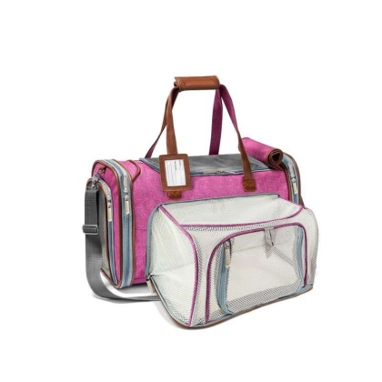 Rosa - Mr. Peanut's Gold Series Big Apple Size Expandable Pet Carrier -