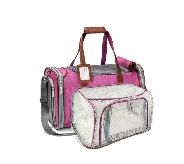 Rosa - Mr. Peanut's Gold Series Big Apple Size Expandable Pet Carrier -