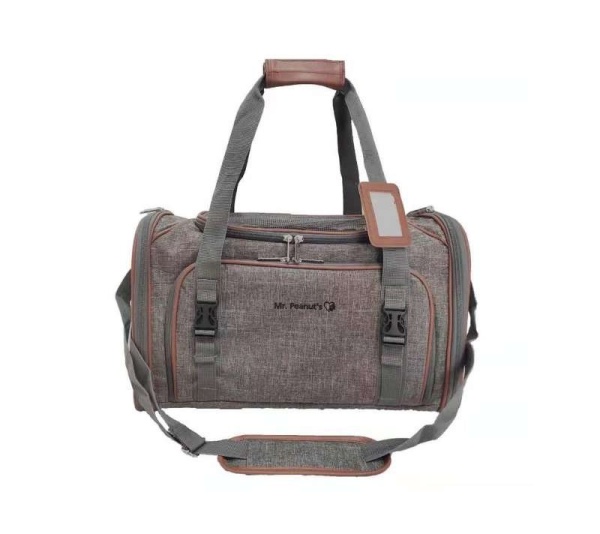 Twilight Gray - Mr. Peanut's Platinum Series Double Expandable Pet Carrier - 18inLx10.5inWx11inH