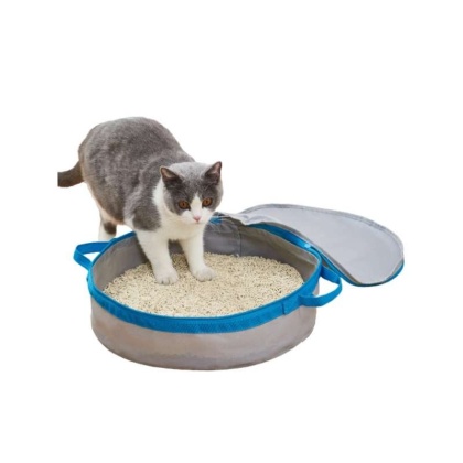 Mr. Peanut's PortaPotty Litter Box for Traveling Kitties - 15.5 x 4