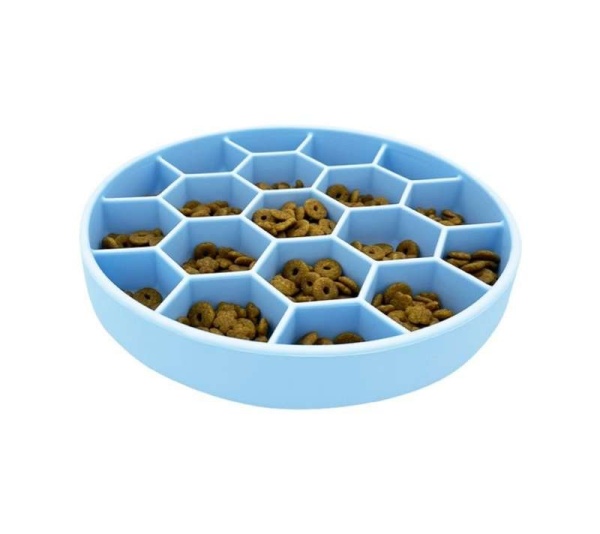 Mr. Peanut's Silicone Slow Feeder Dog Bowl - Medium