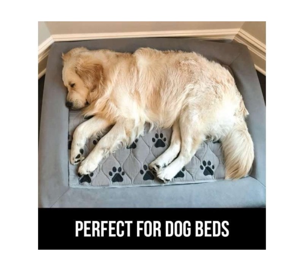 Mr. Peanut's Washable Reusable Pee Pads - Thermal Waterproof and Leakproof Pet Carrier Comfort Mat - 18X10 in