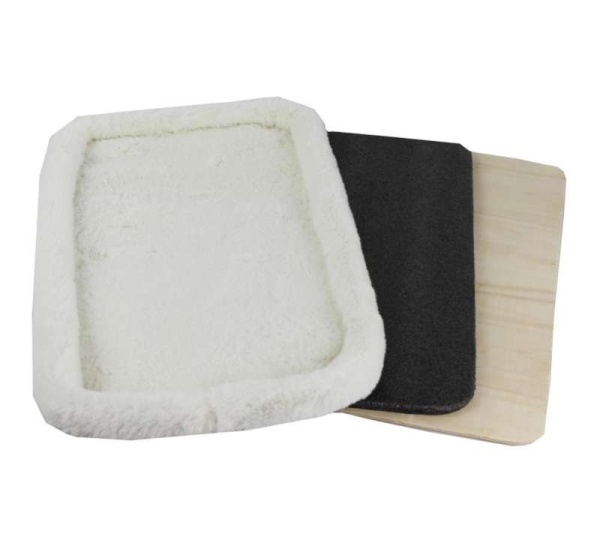 Rhodium Series Faux Fleece Pad with Plywood Base -