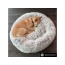 Gray Two Tone - Mr. Peanut's OrthoPlush Pet Bed - 23 in