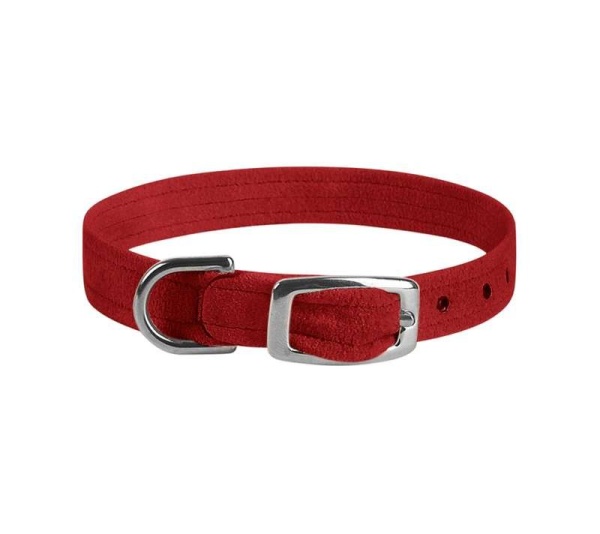 Red - Susan Lanci Designs Crystal Paws Collar - XL