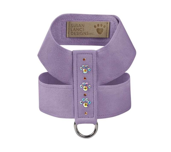 French Lavender - Susan Lanci Designs Crystal Paws Tinkie Harness - TC