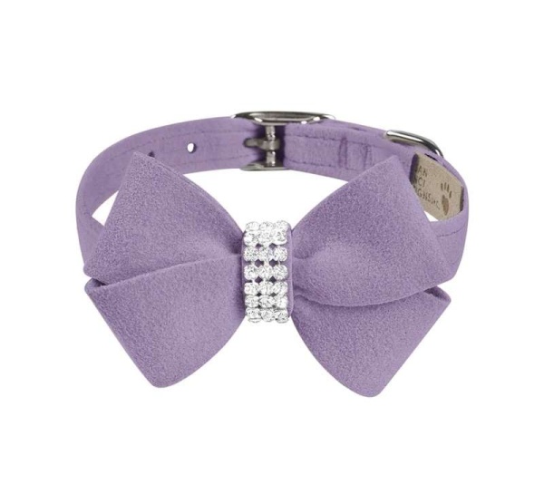 French Lavender - Susan Lanci Designs Nouveau Bow Collar - XL