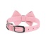 Puppy Pink - Susan Lanci Designs Nouveau Bow Collar - Small