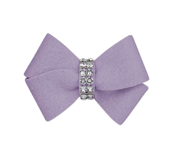 French Lavender - Susan Lanci Designs Nouveau Bow Hair Bow - Small