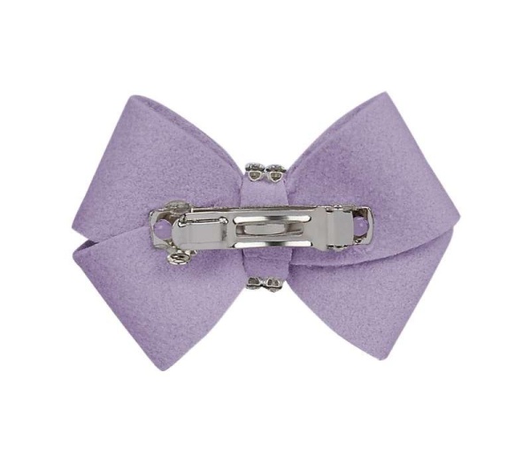 French Lavender - Susan Lanci Designs Nouveau Bow Hair Bow - XS