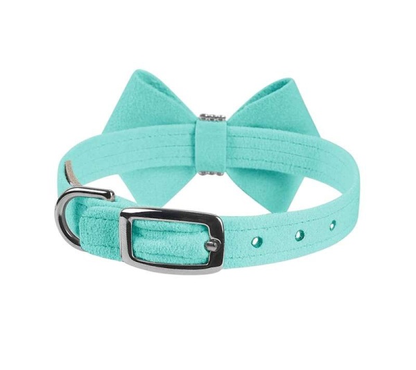 Tiffi Blue - Susan Lanci Designs Nouveau Bow Collar - TC