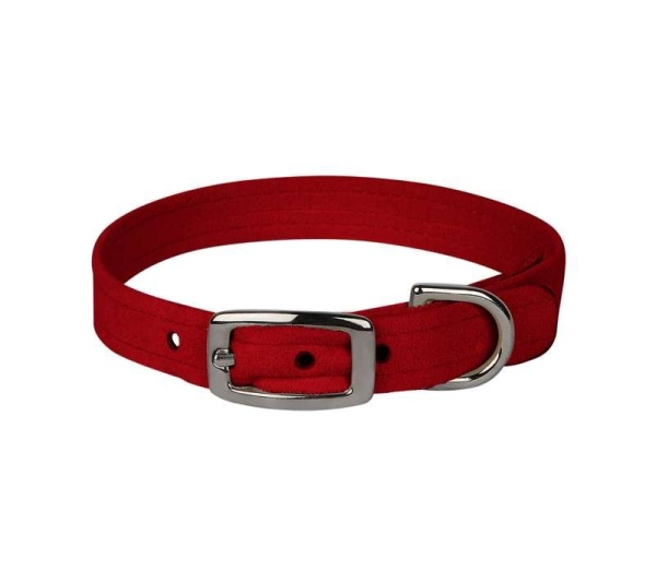Red - Susan Lanci Designs Plain Collar - XL