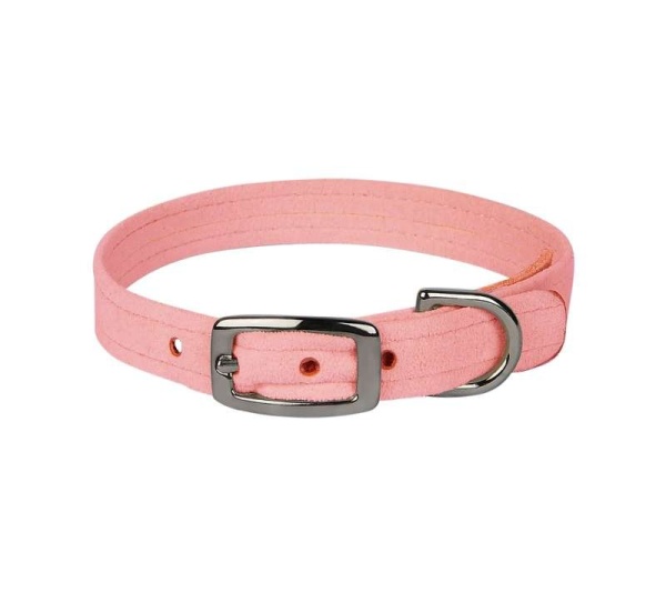 Puppy Pink - Susan Lanci Designs Plain Collar - Small