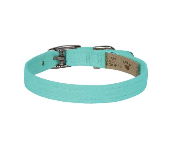 Tiffi Blue - Susan Lanci Designs Plain Collar - Small