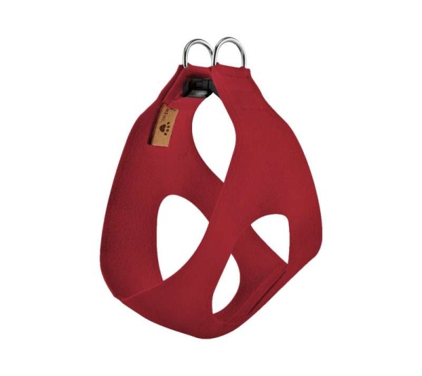 Red - Susan Lanci Designs Step In Harness - Small