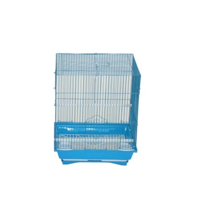 Blue - YML Flat Top Parakeet Cage - 11" x 9" x 14"