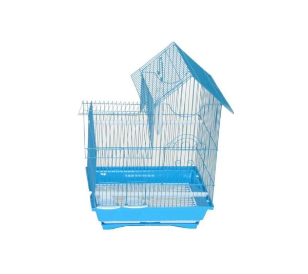 Blue - YML Villa Top Cage - Medium - 13.3" x 10.8" x 17.8"