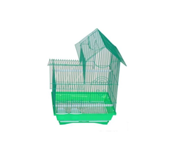 Green - YML Villa Top Cage - Medium - 13.3" x 10.8" x 17.8"