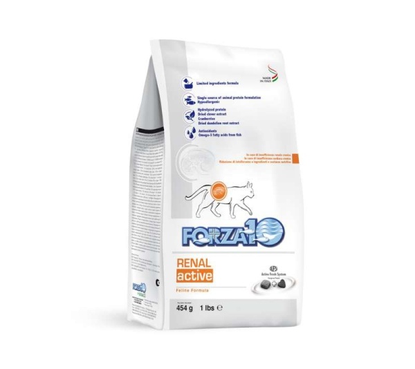 Forza10 Active Kidney Renal Support Diet Dry Cat Food - 1-lb bag