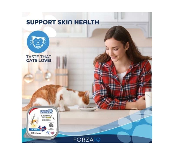 Forza10 ActiWet Dermo Support Icelandic Fish Recipe Canned Cat Food - 3.5-oz