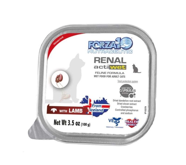 Forza10 Actiwet Renal Support Canned Cat Food - 3.5-oz