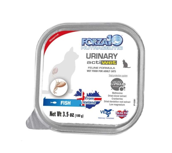 Forza10 Actiwet Urinary Support Icelandic Fish Recipe Canned Cat Food - 3.5-oz