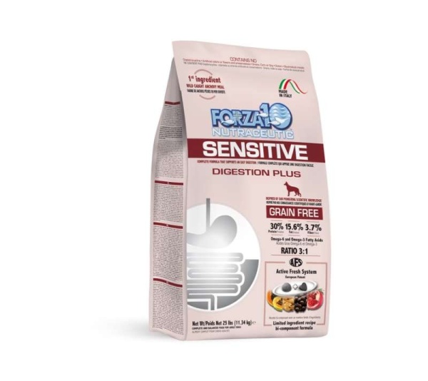 Forza10 Sensitive Digestion Plus - 25 lb bag