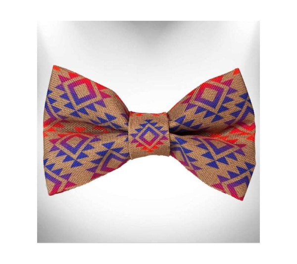 Sunrise Sunset Doggie  - Bow Tie - Large 5"x 2.5"