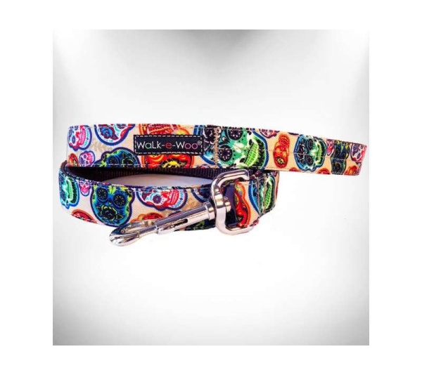 Day of the Dead - Day of the Dead - Dog Collars - L 1" width fits 14-25" neck