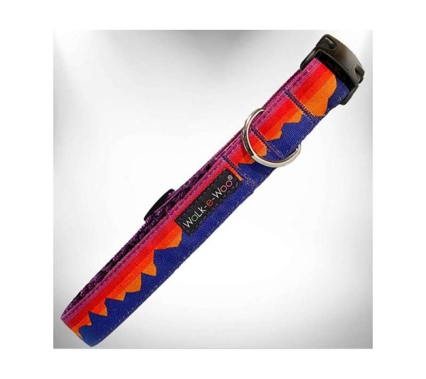Purple Mountain - Mountain Dog Collars - L 1" width fits 14-25" neck