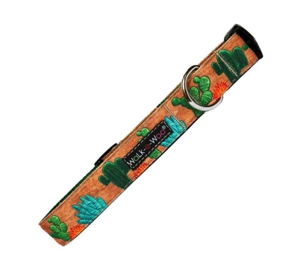 Cactus Garden - Nature-Lover Collars - S 3/4" width fits 10-14" neck