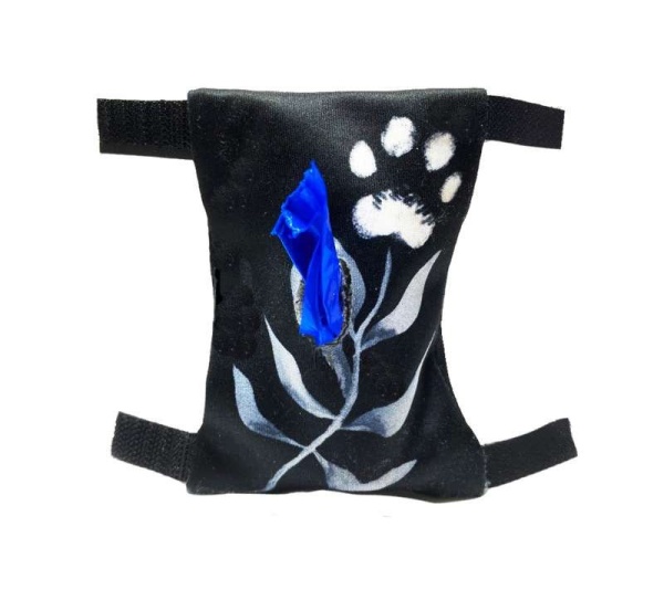 Black - Waste Roll Dispenser