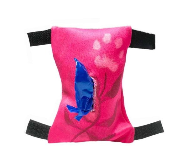 Pink - Waste Roll Dispenser