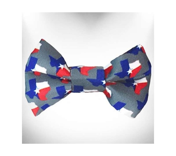 Texas Grey - Colorado and Texas Dog Bow Tie