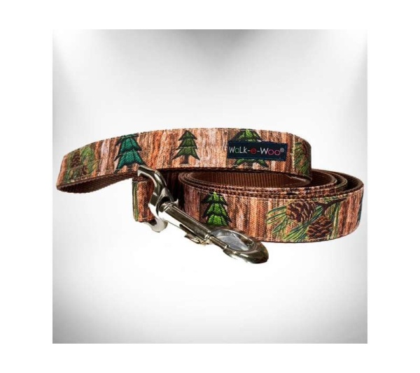 Into the Woods  - Dog Leash - THIN 5/8" width- 5' long