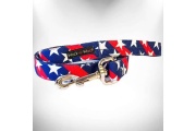 Stars & Stripes Dog Leads  - REGULAR Lead 1" width- 5' length