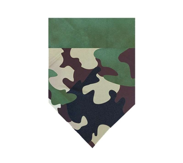 Camo/Green - Sport Bandana  - Small