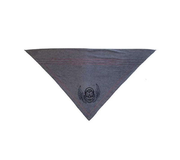 Grey Skull - Sport Bandana  - Small